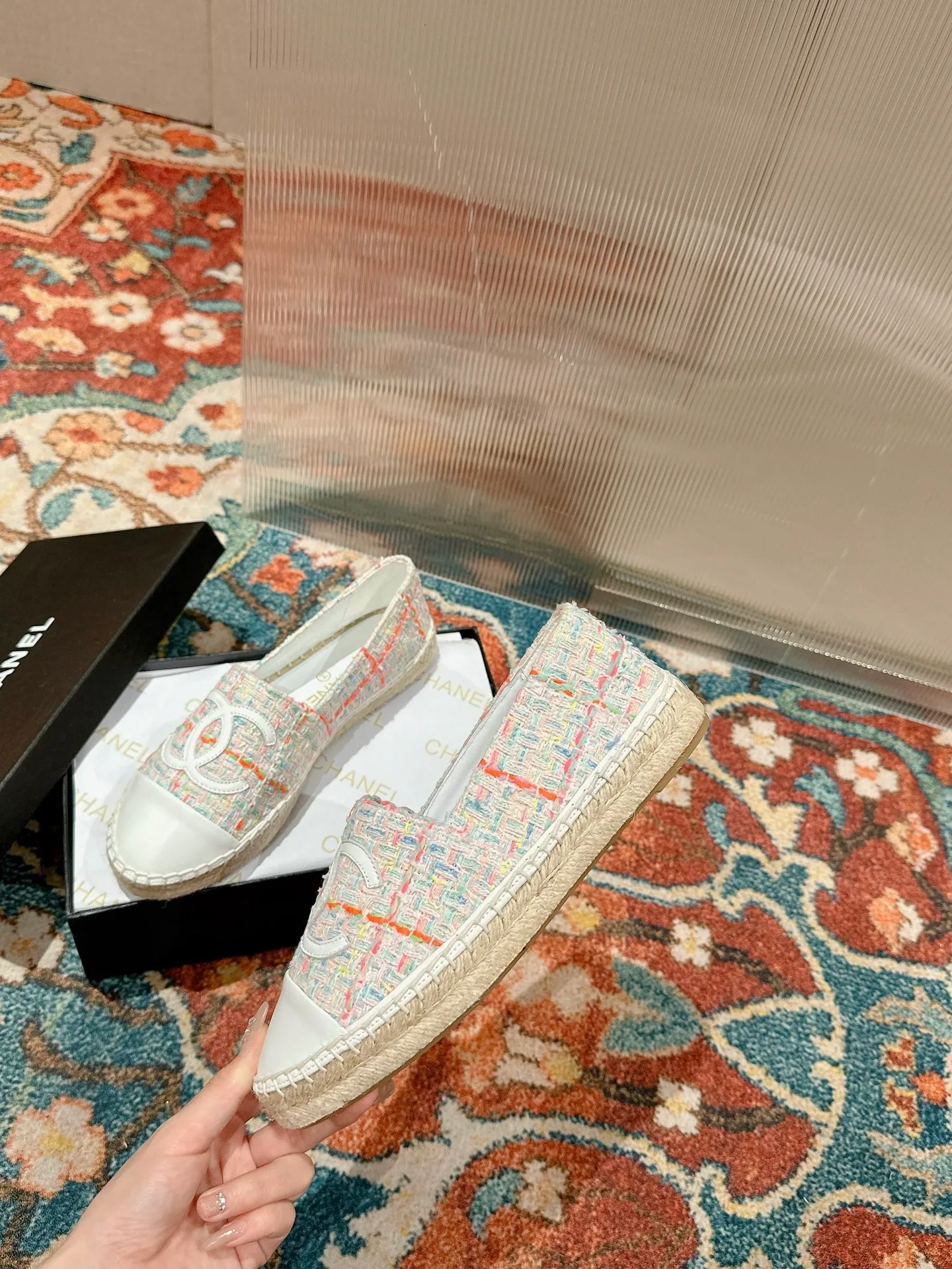 👟👟Ex-factory price 400👟👟 CHANEL 2024 early spring new fisherman shoes, top version 👏👏The inner pads are all made of original imported sheepskin! Code number: 35 - 40 (34.41.42 customized, non-returnable) standard code with full set of packaging
